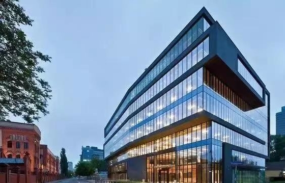 Goede prijs Aanpasbare glazen gordijnmuur met superieure geluiddichting en verstelbare lichtfunctie online