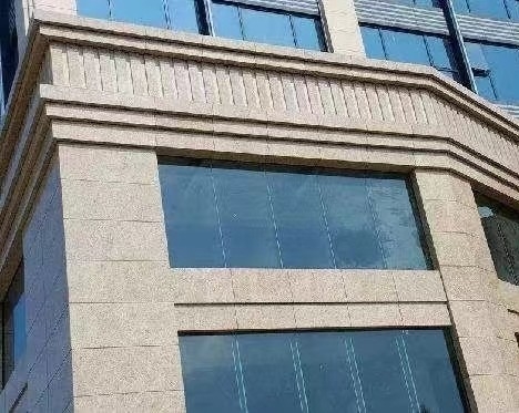 Good price Excellent Thermal Insulation Stone Curtain Wall Low Maintenance / Customizable Colors online