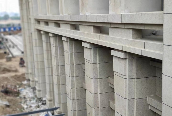 Goede prijs Moderne leisteen met aanpasbare ontwerpstijl Uitstekende thermische isolatie Droog hangende installatie online