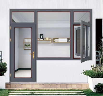 Good price Customizable Aluminum Casement Windows with Advanced Soundproofing and Insulation Technology online