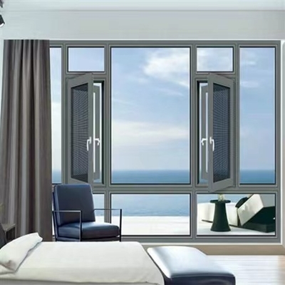 Buon prezzo Finestre con rivestimento in lega di alluminio personalizzabili per uffici in linea