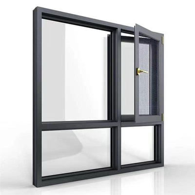 Good price Customized Aluminium Windows And Doors Powder Spraying Fluorocarbon Spray Office Building Glass online