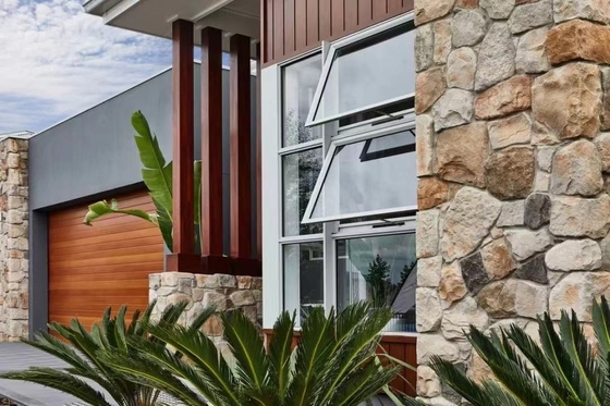 Good price Soundproof Features Aluminum Upper Hung Window with Customisation Glass and Insulation online