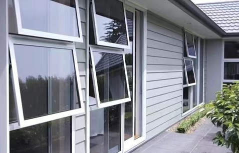 Good price Insulation Fluorocarbon Spray Aluminum Top Hung Window For Customisation online