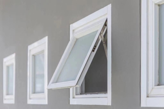 Good price Durable Aluminum Top Hung Window Customized Color / Size For Commercial Buildings online