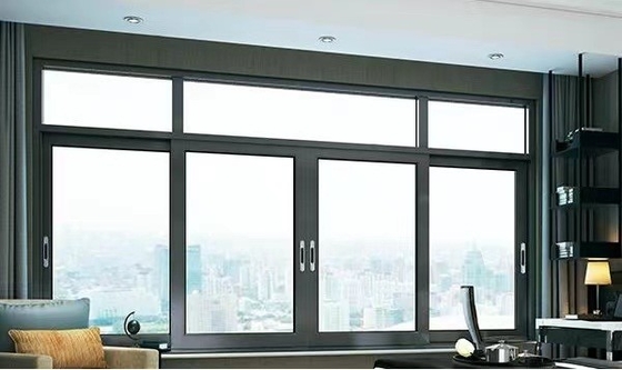 قیمت خوب پنجره کشویی آلومینیومی شیشه ای با اسپری پودر و سفارشی سازی آنلاین