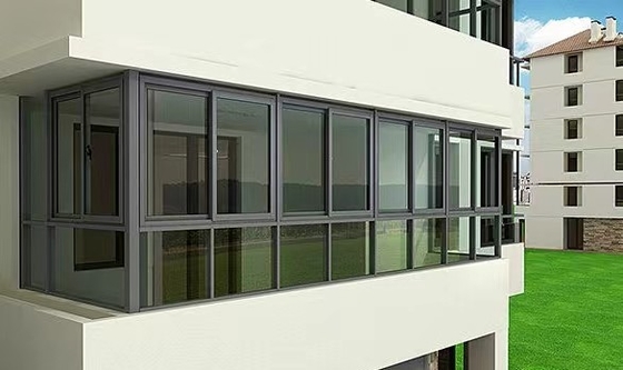 Buen precio Características de personalización de la ventana corredera de aluminio para la solución en línea