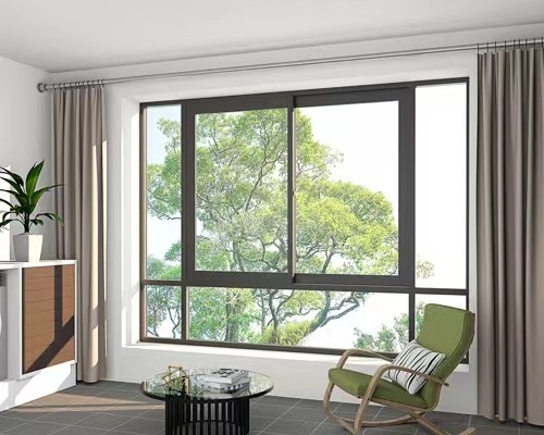 Buen precio Ventana corredera de aluminio resistente a la intemperie con características de vidrio de personalización en línea