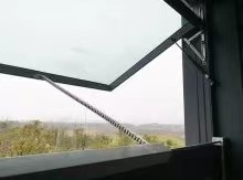 Good price Noise Reduction Aluminum Top Hung Window For Commercial Buildings online