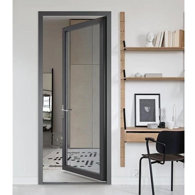Good price Broken Bridge Aluminum Swing Door Weatherproof  for Restaurant Kitchen online