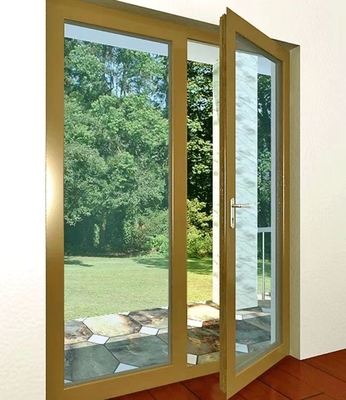 Harga yang bagus Rust Resistant Rumah Sakit Aluminium Swing Door Powder Spraying / Fluorocarbon Spray on line