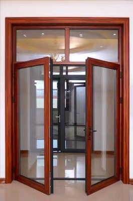 Good price Durable Aluminium Glass Swing Door Sound Insulation Color Customized online