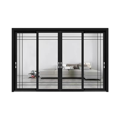 Buon prezzo Porta scorrevole in alluminio personalizzabile con lega di alluminio/vetro in linea