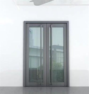Harga yang bagus Profil Pintu Aluminium Terisolasi Pintu Swing Logam Tahan Cuaca on line