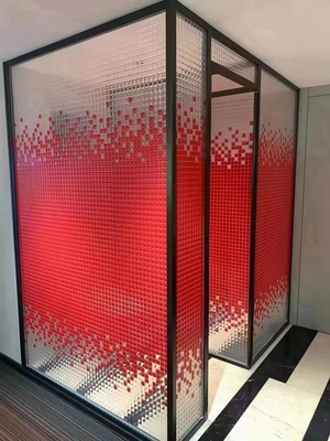 Good price Unique Custom Glass Transparent Personalised Custom Engraving Glass With Hollow Louvers online