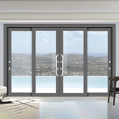 Buen precio Material de aluminio Puerta de vidrio Personalización para las expectativas en línea