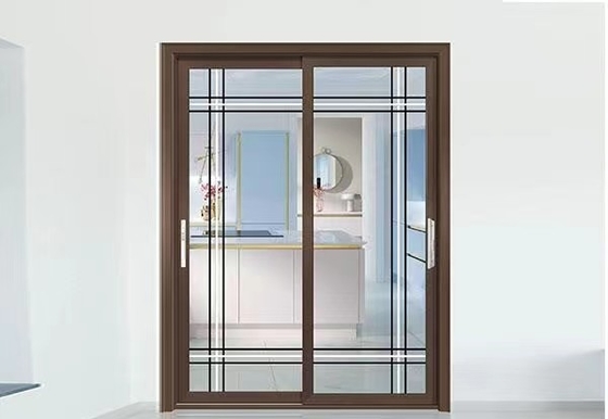 Buon prezzo Porta scorrevole in alluminio personalizzabile per il tuo spazio commerciale in linea