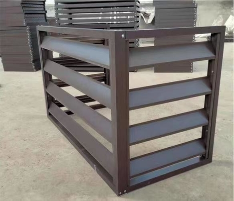 Good price High Durability Aluminum Louvers Custom Aluminium Blinds Outdoor online