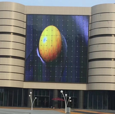 Good price Adjustable Brightness Building Glass Curtain Wall LED Display High Energy Efficiency online