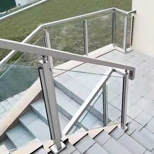 Buen precio Sistema de barandillas de vidrio personalizable diseño de ahorro de espacio con fácil instalación y personalización elegante en línea