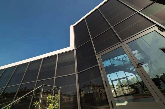 Good price Custom Solar PV Glass Manufacturers Energy Generating Glass Curtain Wall online
