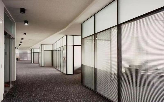 Good price Sleek Custom Glass Partition Walls Glass Partition Wall System in Myriad Colors and Sizes online