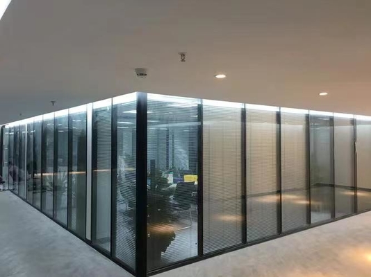 Bom preço Divisões de vidro interiores de escritório insonorizadas para separação do espaço de trabalho on-line