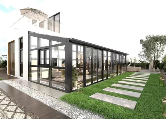 Good price Balcony Glass House Transparent Glass Cube House With Aluminum Alloy Body online