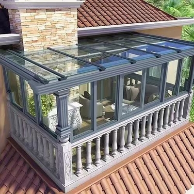 Dobra cena. Nowoczesny szklany kostkowy dom z trwałością ramka z aluminium / obfite naturalne światło w Internecie