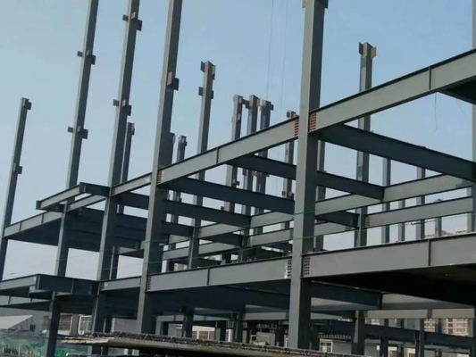 Good price Sturdy Commercial Steel Frame Building , Custom Steel Warehouse Construction online