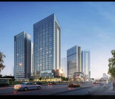 Good price Broken Bridge Aluminum Curtain Wall Design For Architectural Freedom online