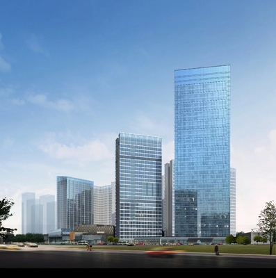 Good price Cutting Edge Glass Curtain Wall Design For Various Construction Projects online