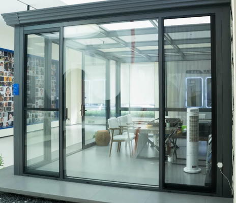 Customizable Aluminum Sliding Door with Glass for Construction
