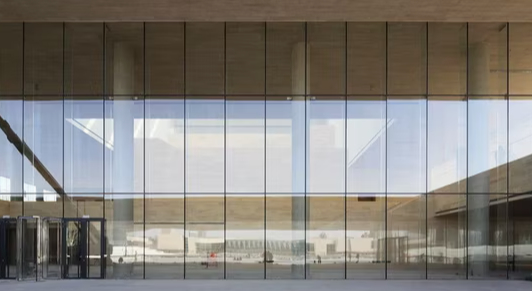 Customizable Glass Curtain Wall with Thermal Insulation 1.4-3.0mm